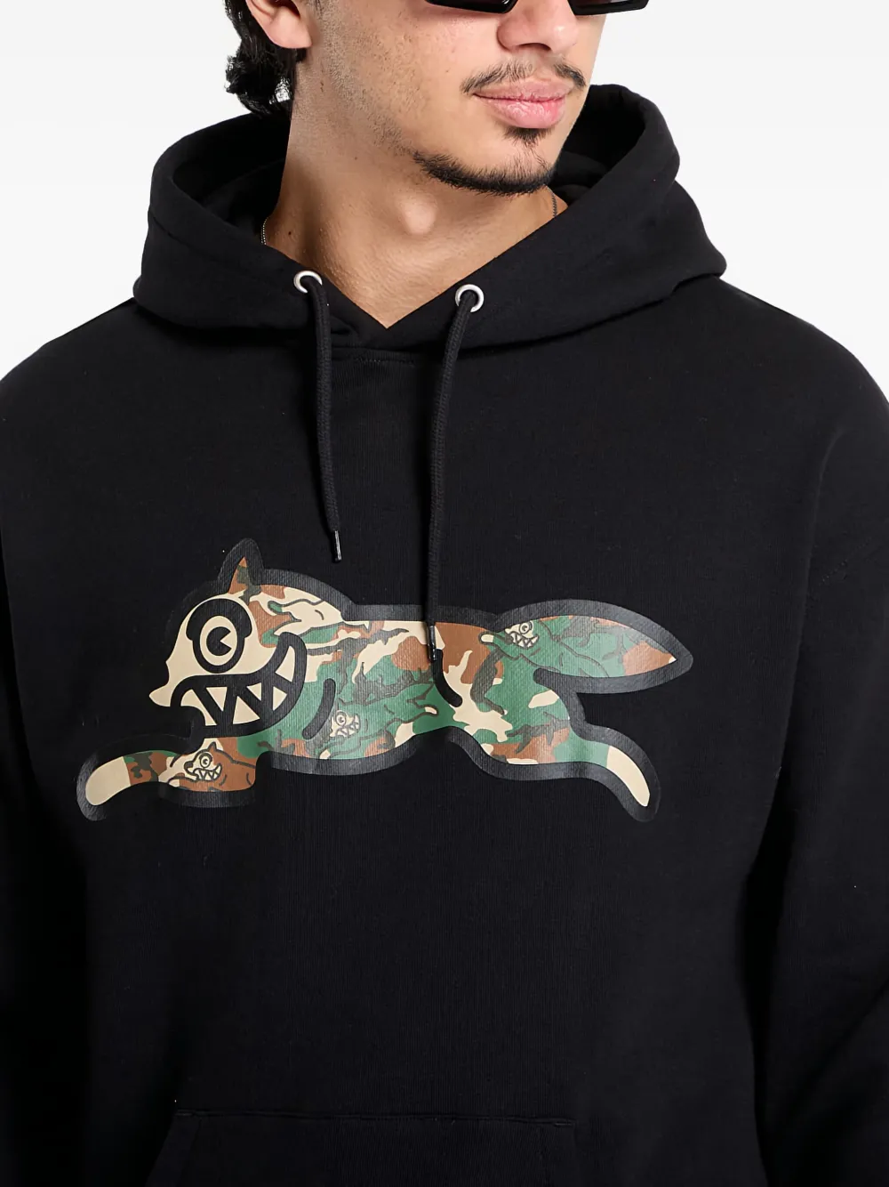 Billionaire Boys Club - Ice Cream Running Dog Popover Hoodie In Black