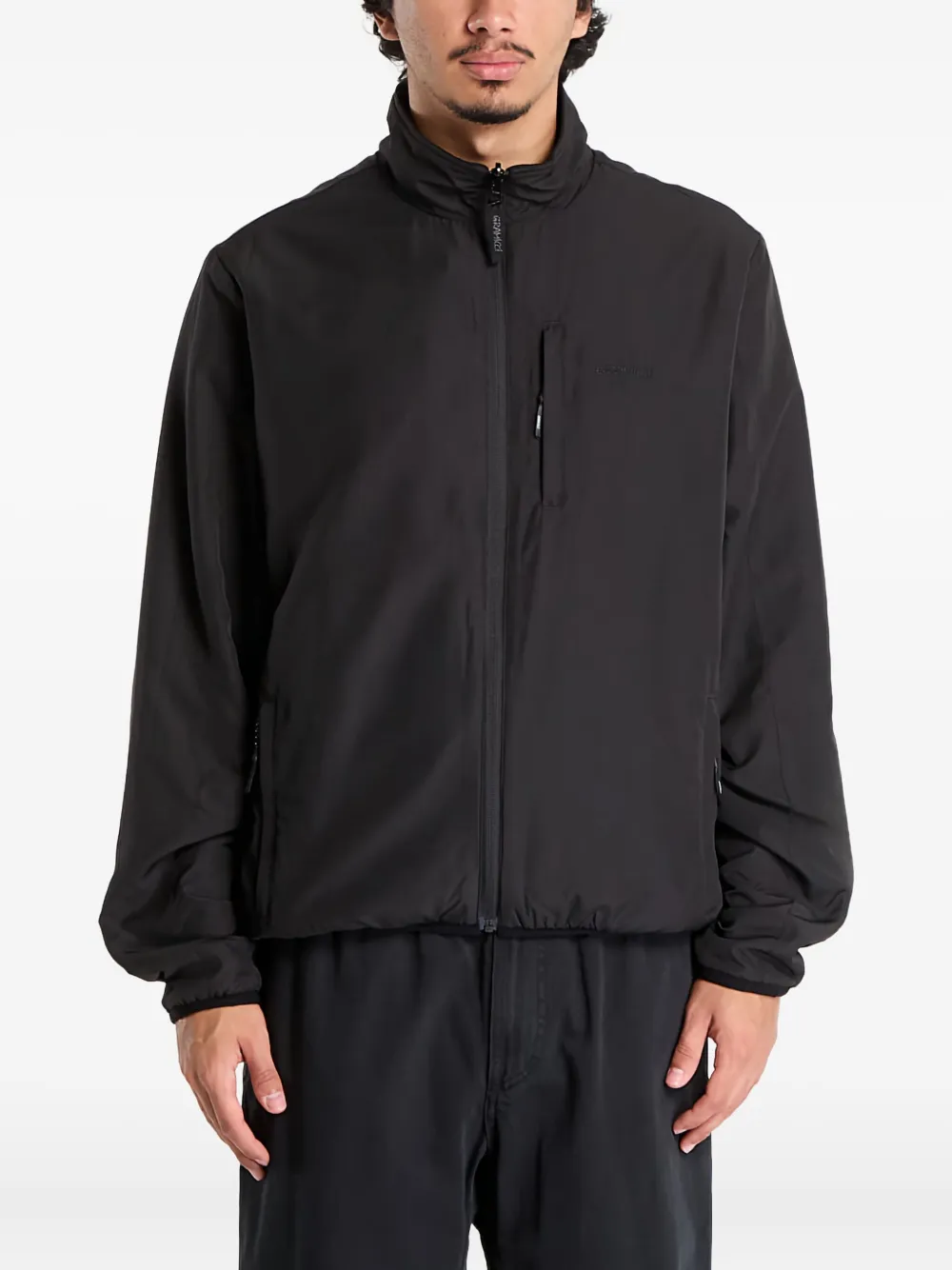 Gramicci Omkeerbaar jack met geborduurd logo Zwart