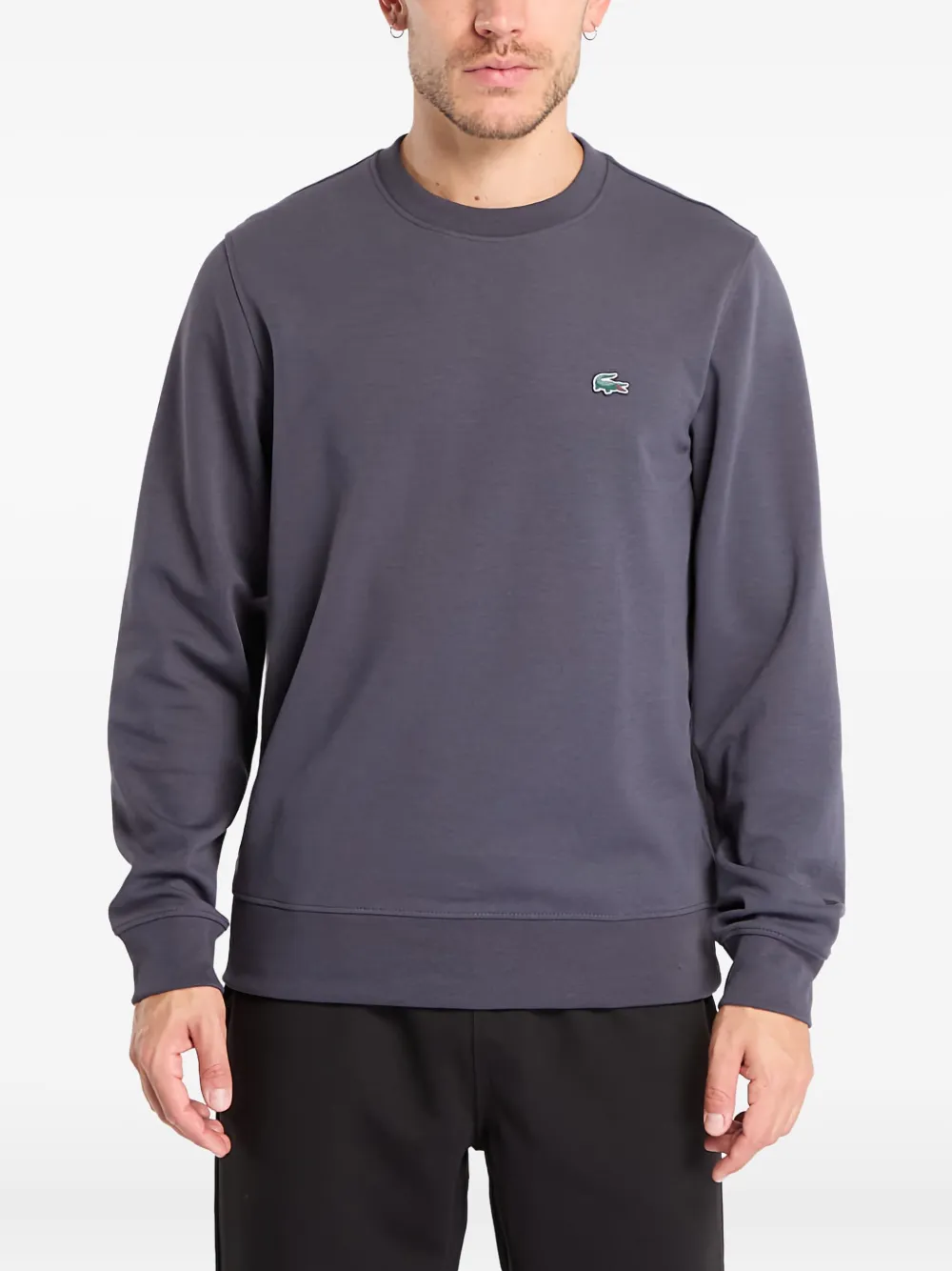 Lacoste Sweater met logo Grijs
