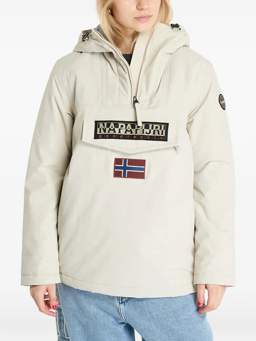 Napapijri Rainforest W Winter 5 Hoodie In Neutral