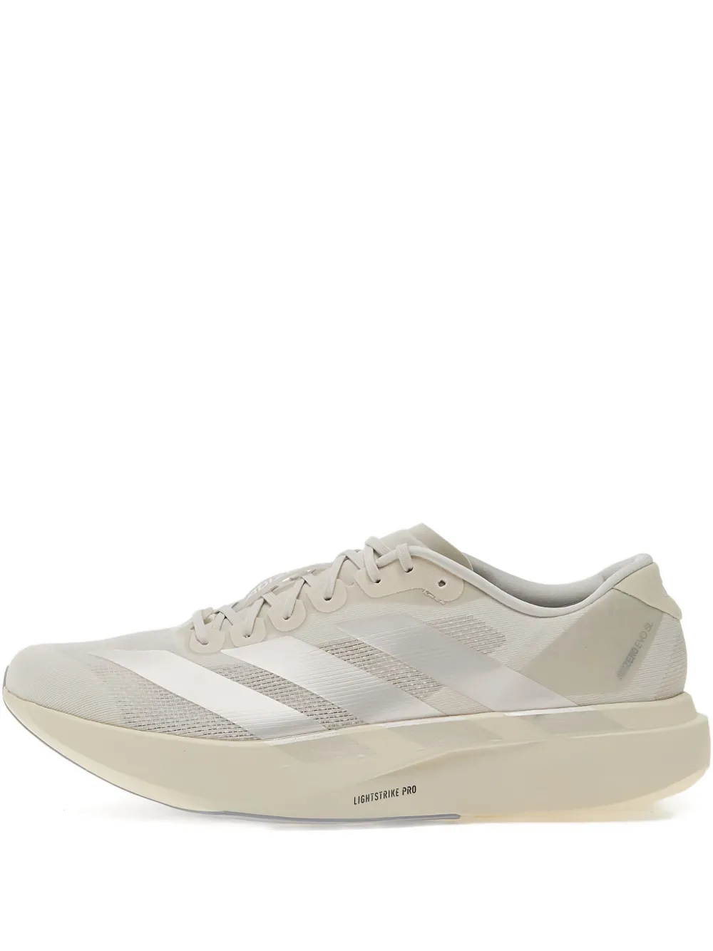 adidas Adizero Evo SL Lauf-Sneakers mit Streifen - Nude