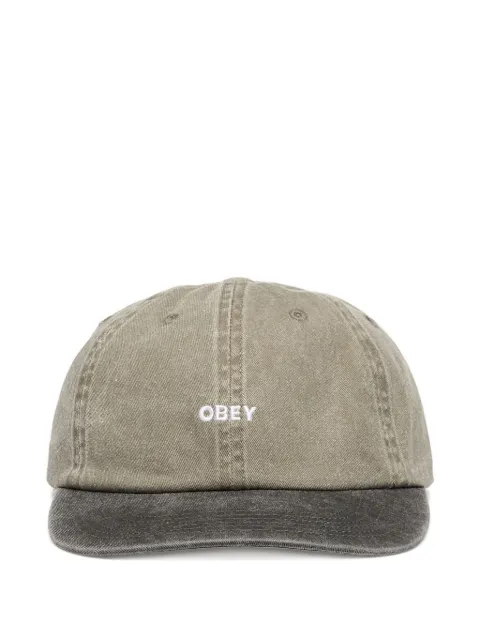 Obey Pigment Bold panel strapback hat