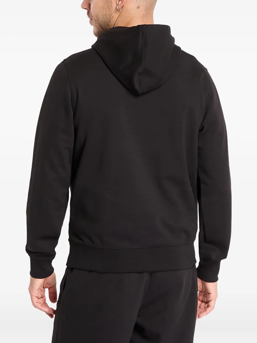 Lacoste Hoodie met logoprint Zwart