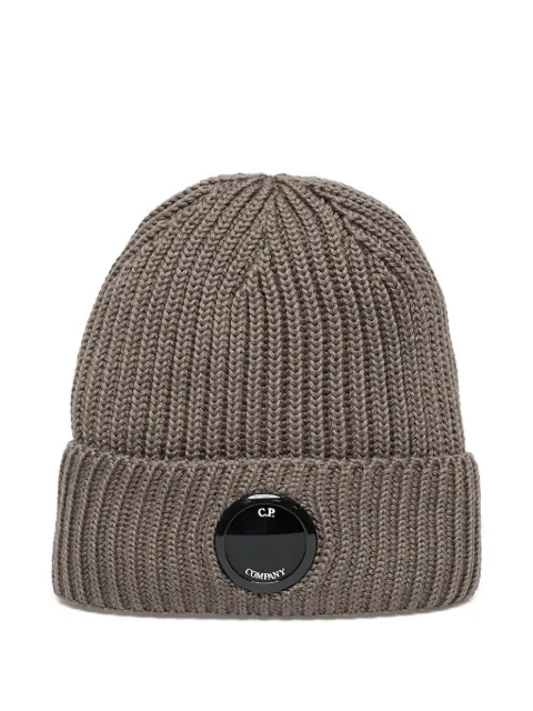 C.P. Company merino wool lens beanie