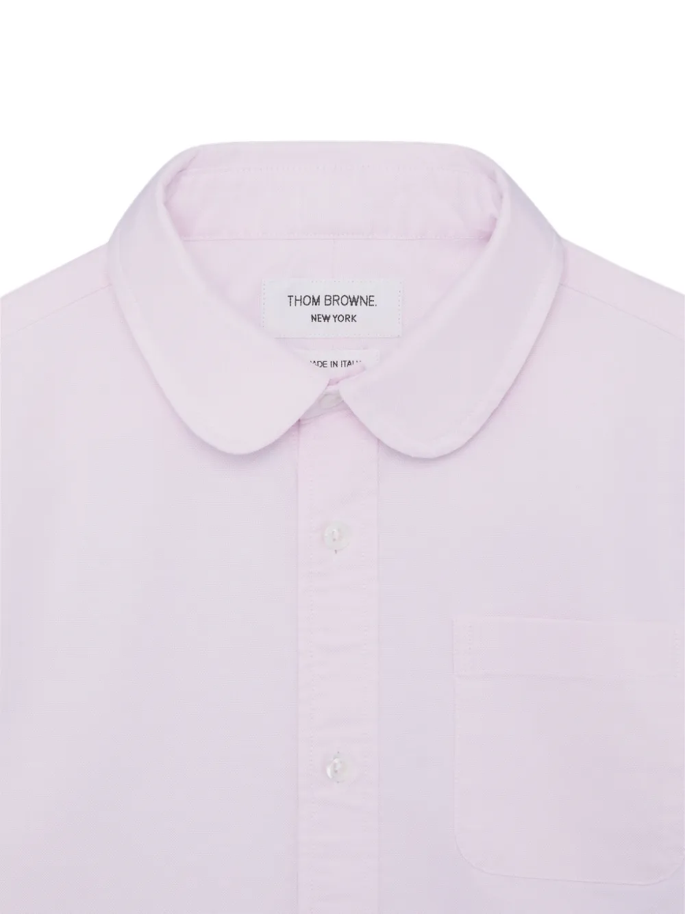 Thom Browne Kids Shirt met korte mouwen Roze