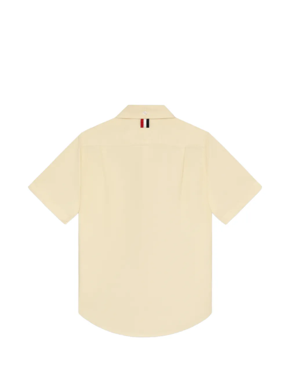 Thom Browne Kids Shirt met korte mouwen Geel