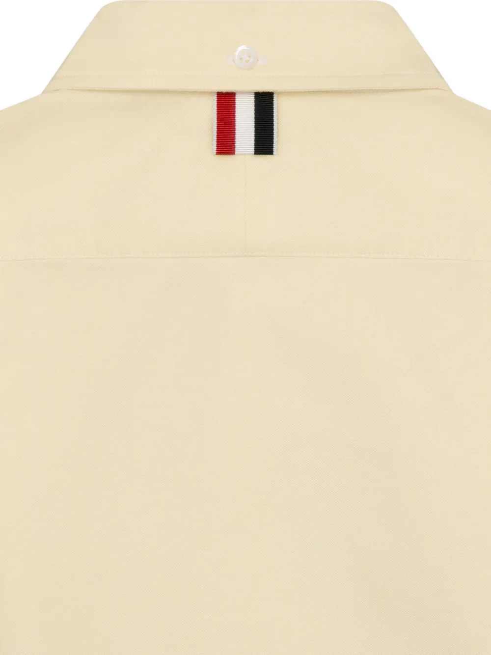 Thom Browne Kids Shirt met korte mouwen Geel