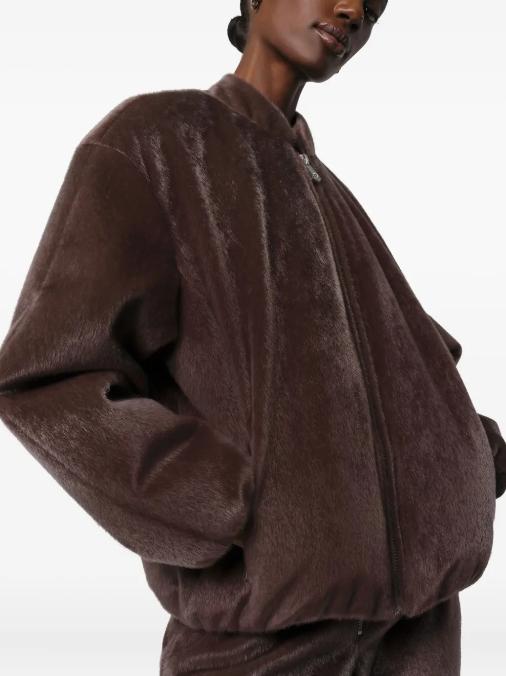 Apparis Maris Jacket In Brown