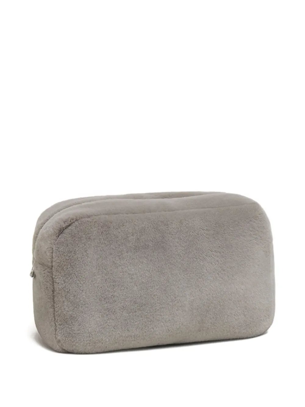 Apparis Jumbo Noor Top-zip Make-up Bag In Gray
