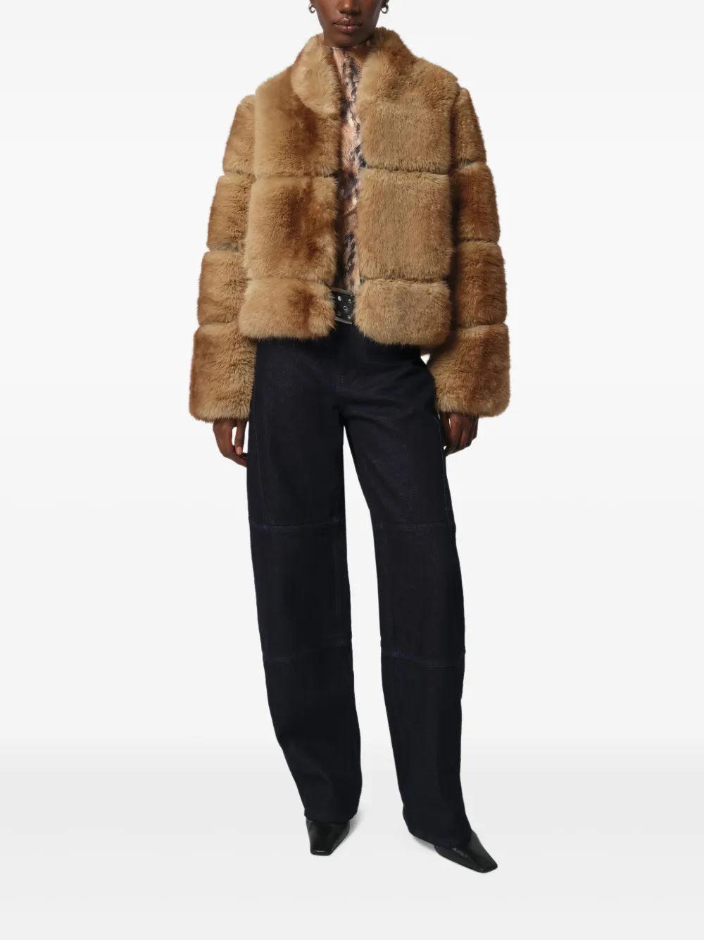 Apparis Sai panelled jacket | Faux Fur & Shearling Jackets | Image 2
