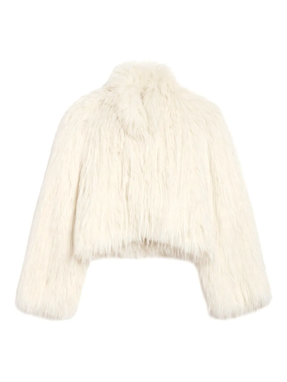 Apparis Ginette fringed jacket | White | Image 1
