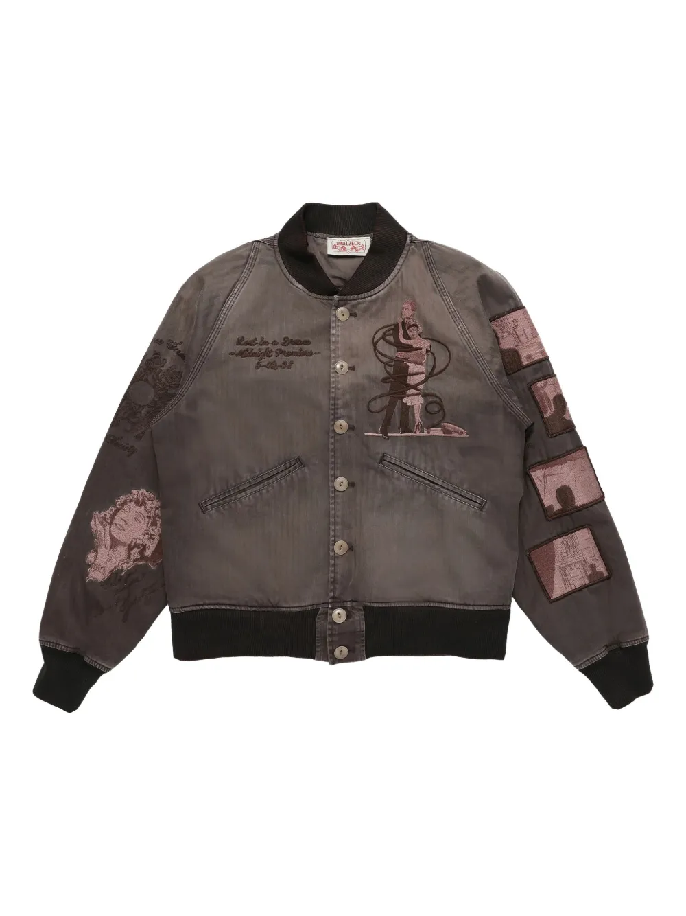 Samuel Zelig film buttoned jacket | Grey | Image 1