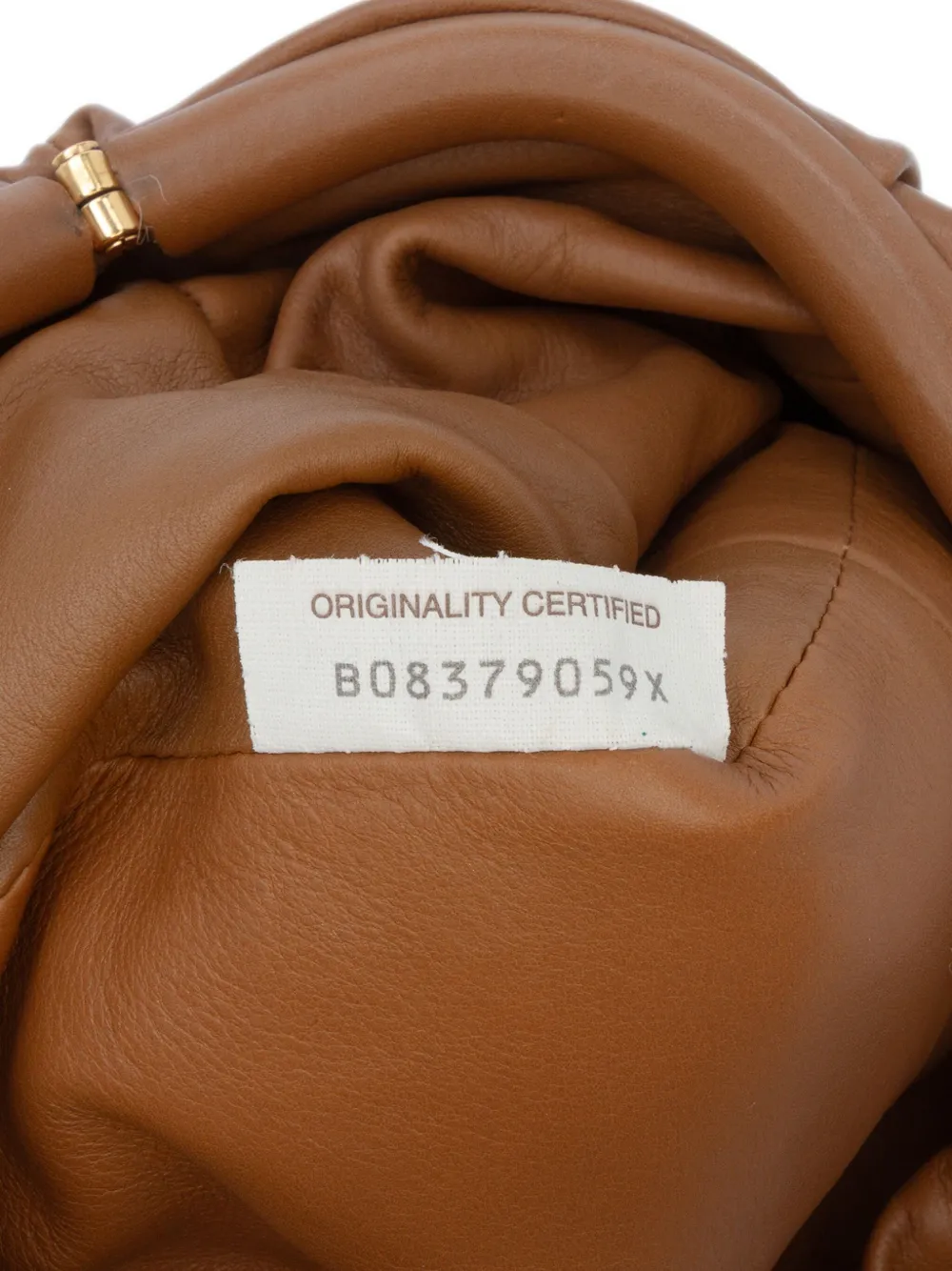Pre-owned Bottega Veneta 2012-2025 Lambskin The Mini Pouch Crossbody Bag In Brown