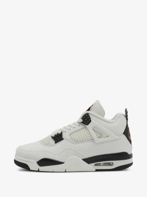 Jordan x  Flight Club Air 4 grid-design sneakers