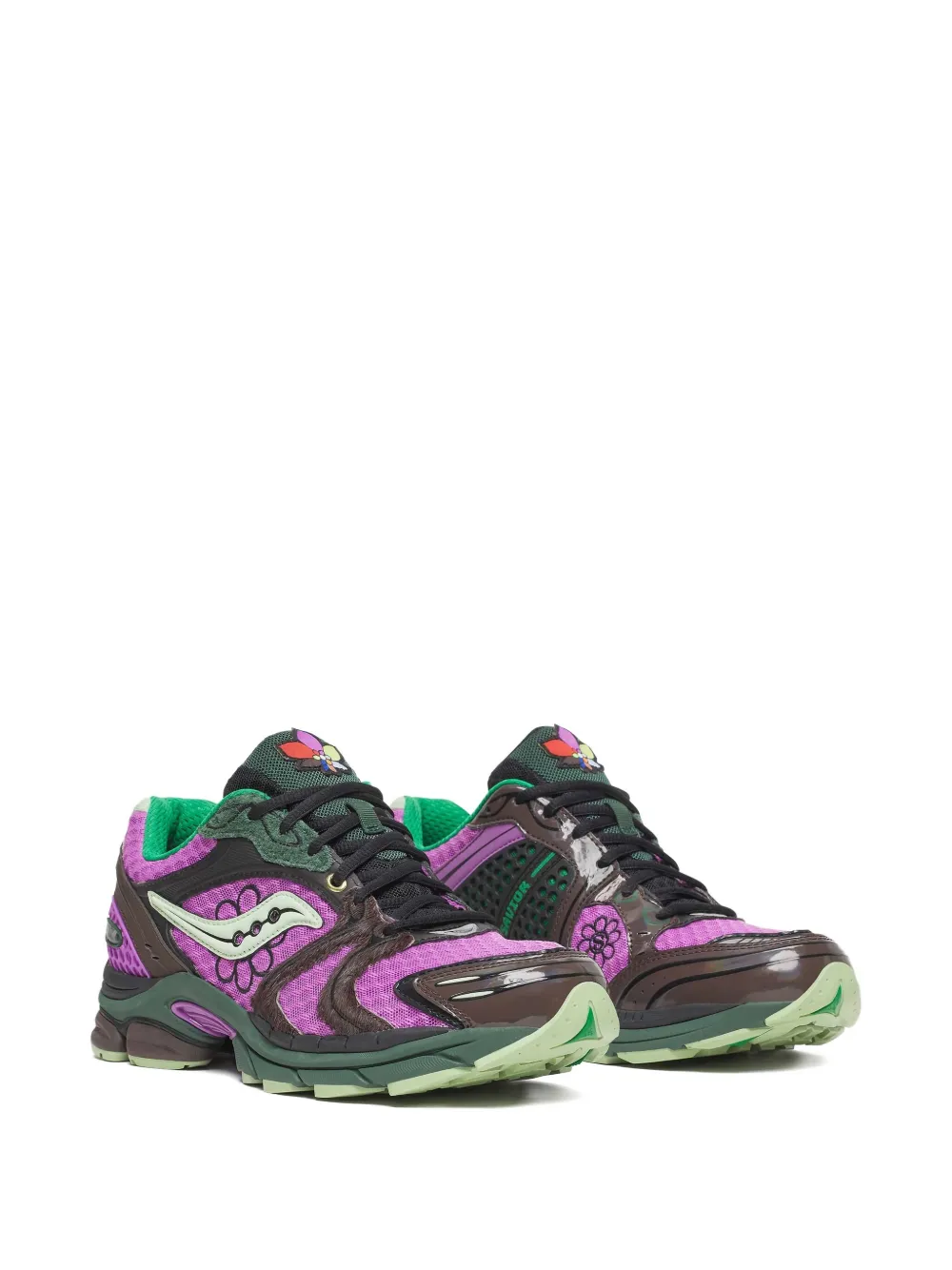 Saucony x Jae Tips Progrid Triumph 4 sneakers Paars