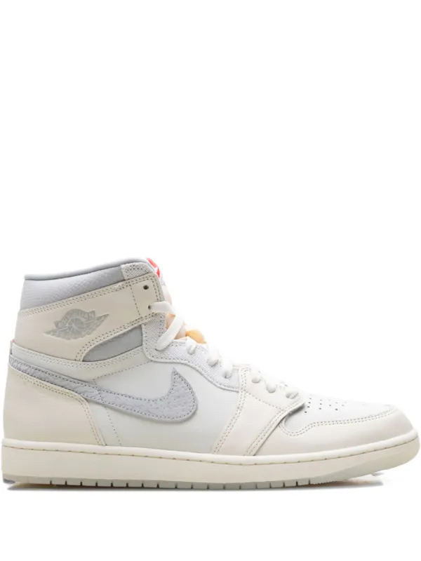 Nike Air Jordan 1 ハイカットスニーカー Jordan Air Jordan 1 ハイカット スニーカー | ニュートラル | FARFETCH JP