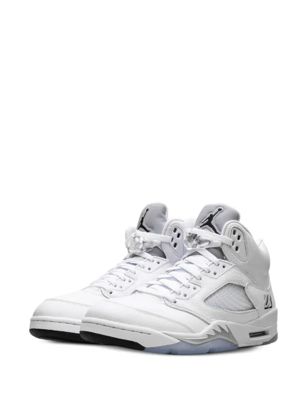 スニーカー Nike Air Jordan 5 Retro OG Whitellic Jordan Air Jordan 5 Retro OG Sneakers | White | FARFETCH