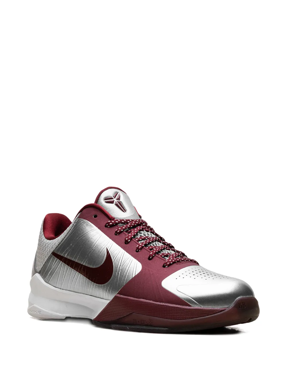Nike Kids Kobe V basketball sneakers Zilver