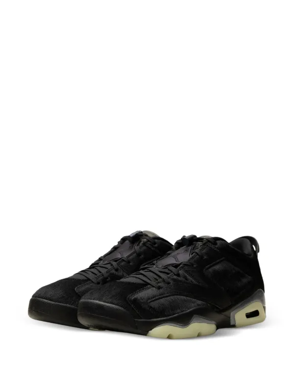 Jordan Air Jordan 6 Retro Low Sneakers | Black | FARFETCH CA