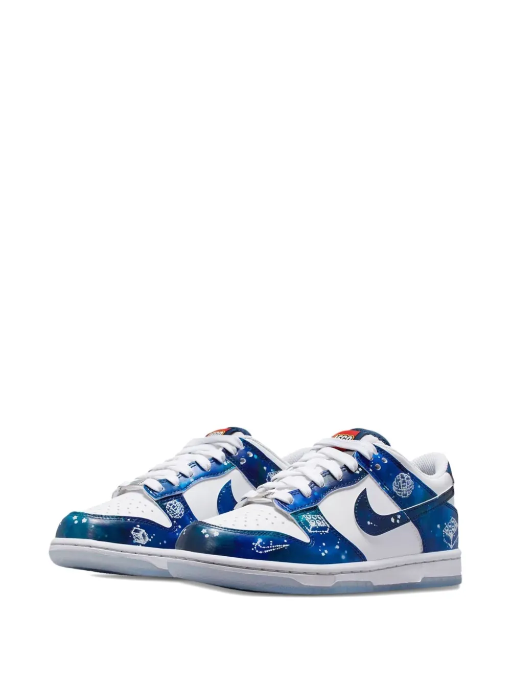 Nike Kids Dunk Low x Lego sneakers - Bianco