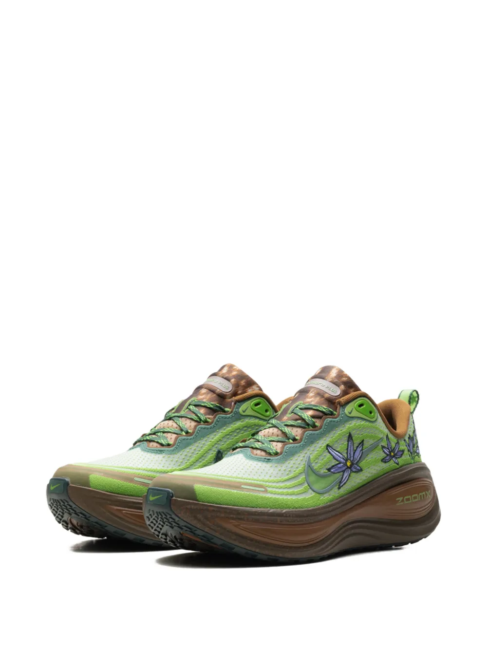 Nike x Doernbecher Vomero Plus sneakers met bloemenprint Groen