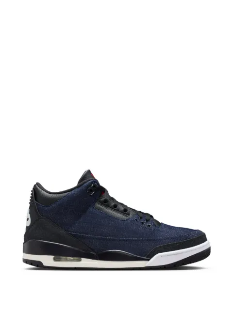 Jordan x Levi's Air Jordan 3 lace-up sneakers