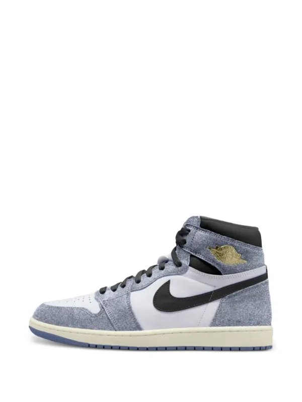 Jordan Air Jordan 1 スニーカー | グレー | FARFETCH JP