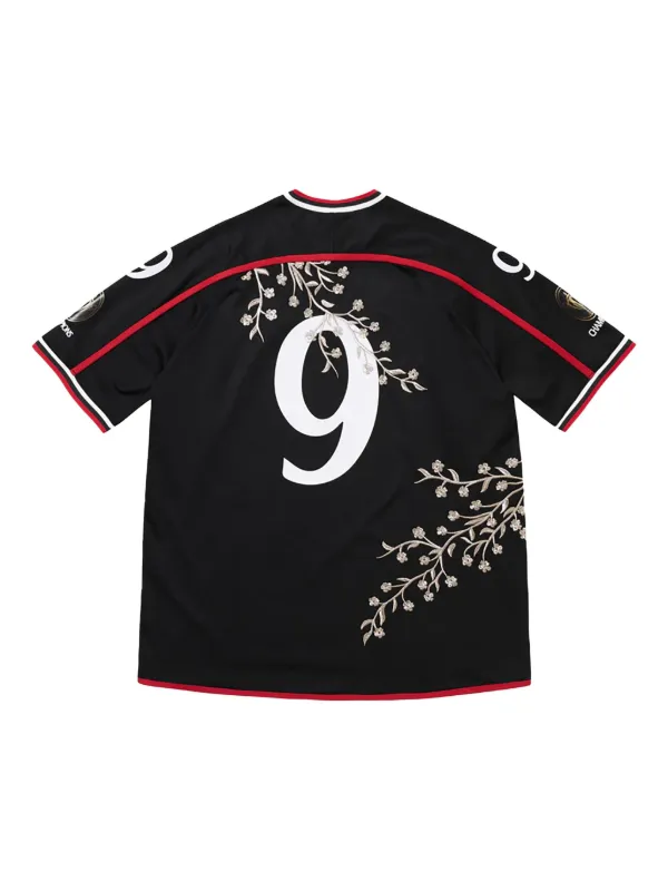 Supreme Floral Soccer T-shirt | Black | FARFETCH