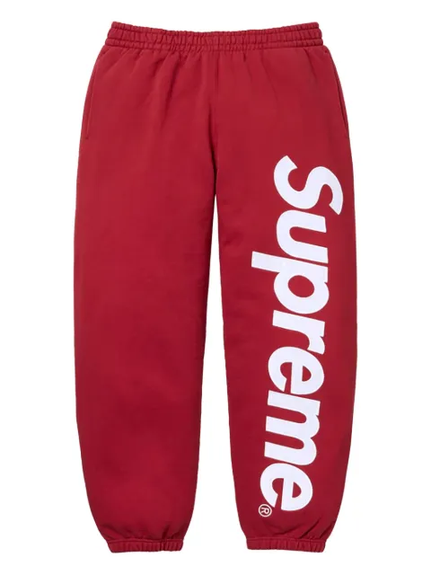 Supreme logo appliqué track pants