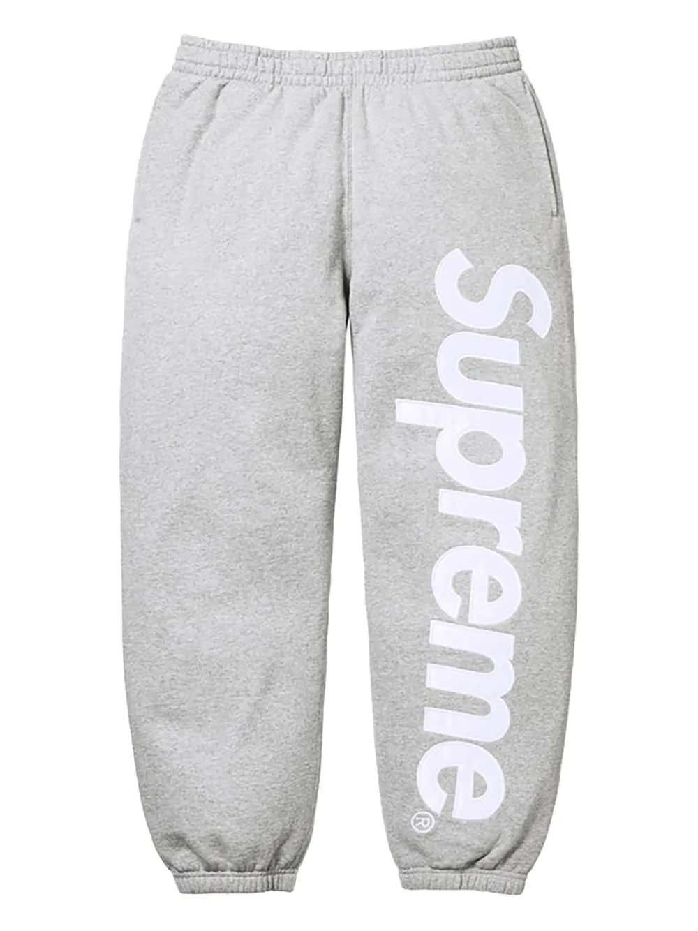 Supreme ロゴ トラックパンツ - グレー