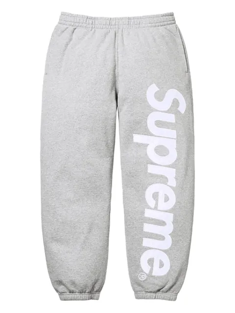 Supreme logo appliqué track pants