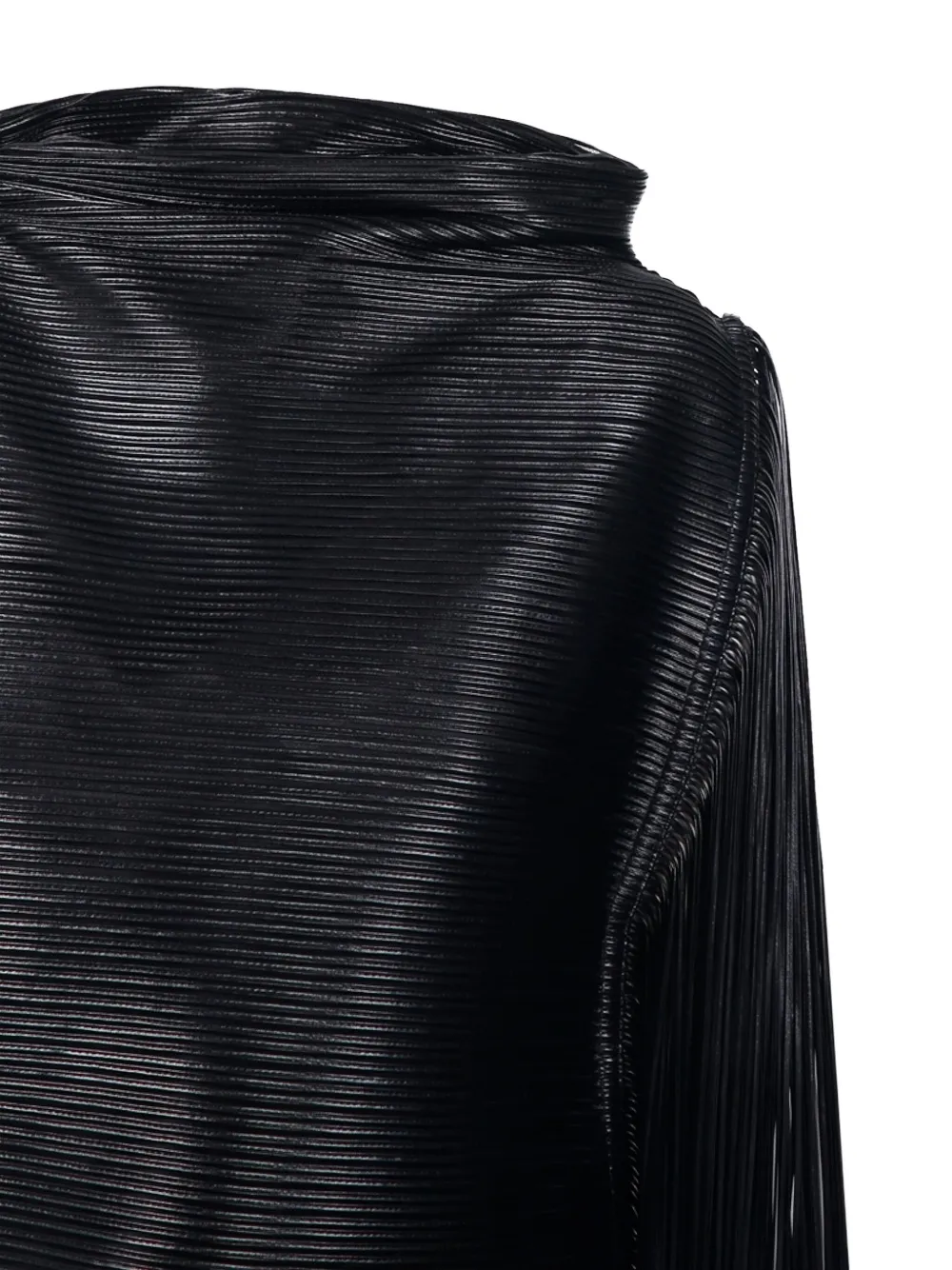 Sportmax Fringed-detail Sleeveless Blouse In Black