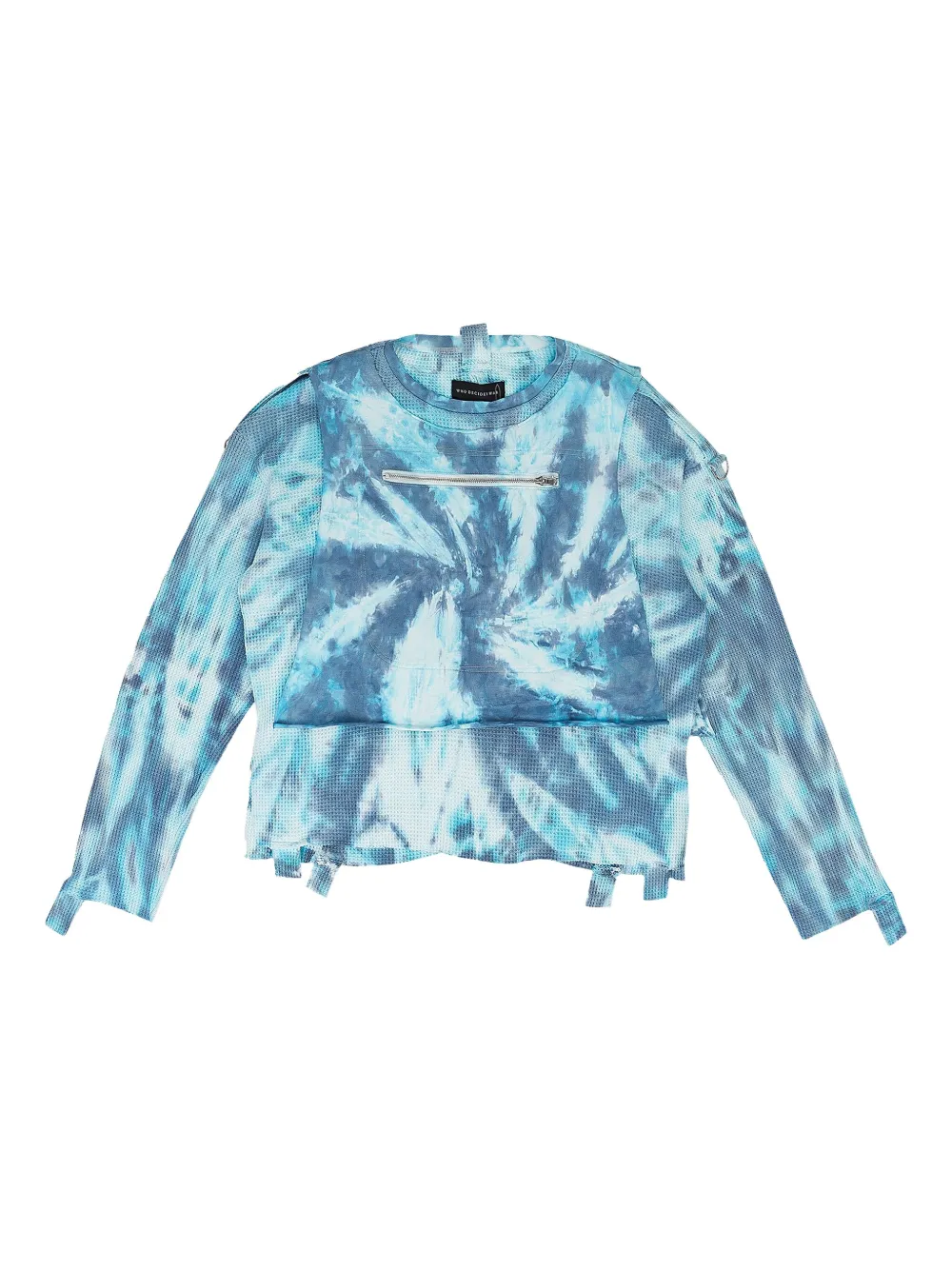 Who Decides War Layered Sweatshirt In Blue
