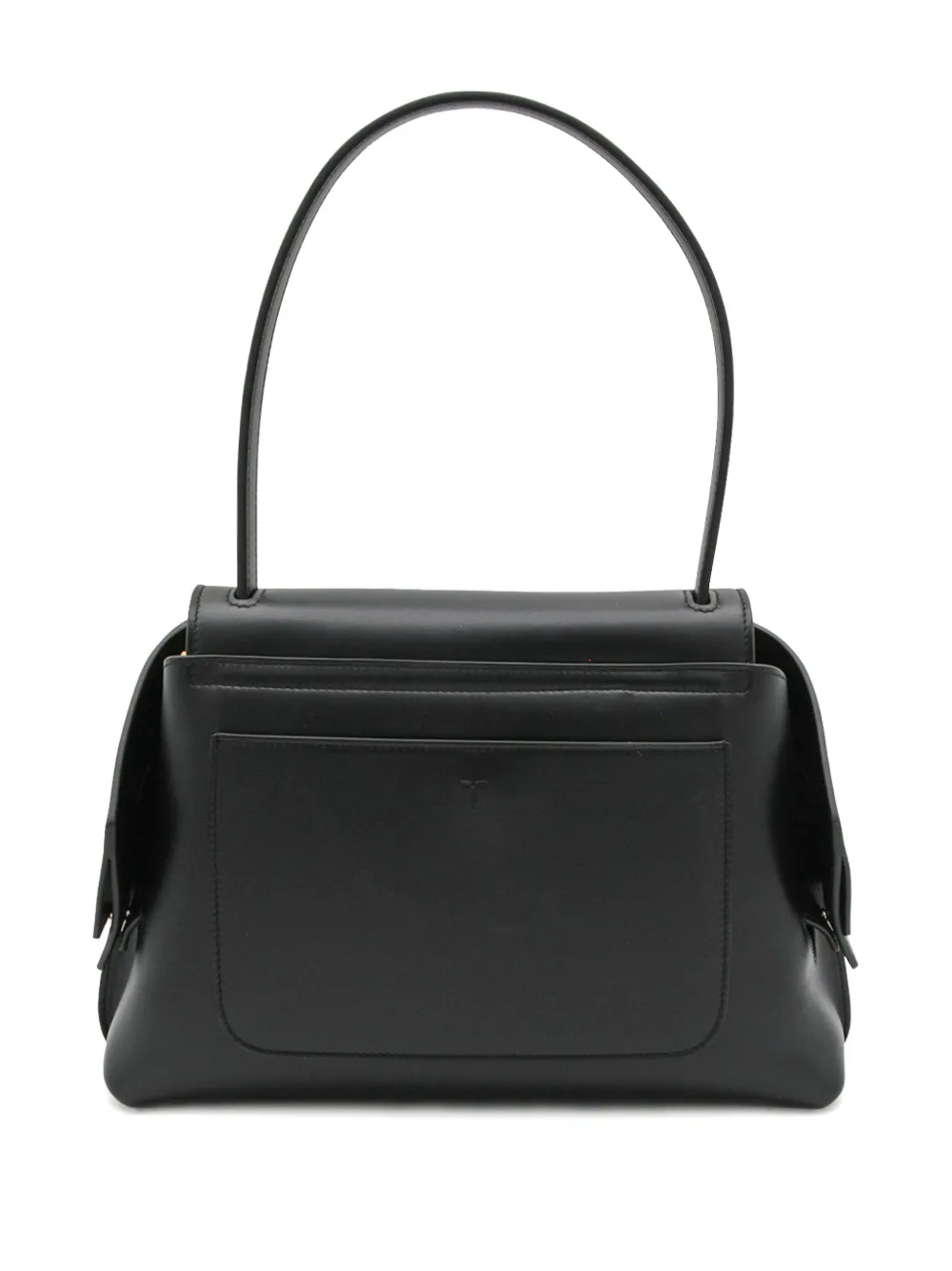Tod's Small Wave Leather Shoulder Bag In Black