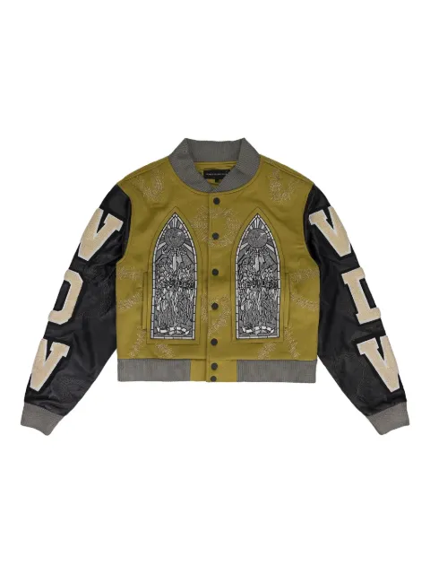Who Decides War Namesake varsity jacket
