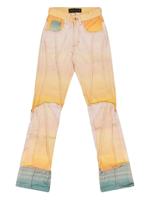 Who Decides War Sunset panelled jeans