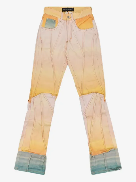 Who Decides War Sunset panelled jeans