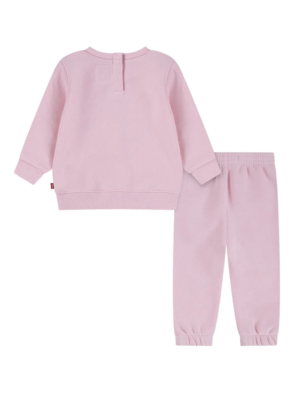 Levi's Logo Tab Crew Neck Ttracksuits In Pink