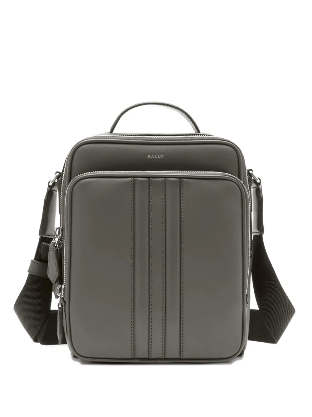Bally Zipped top-handle shoulder bag | Grey | Image 1