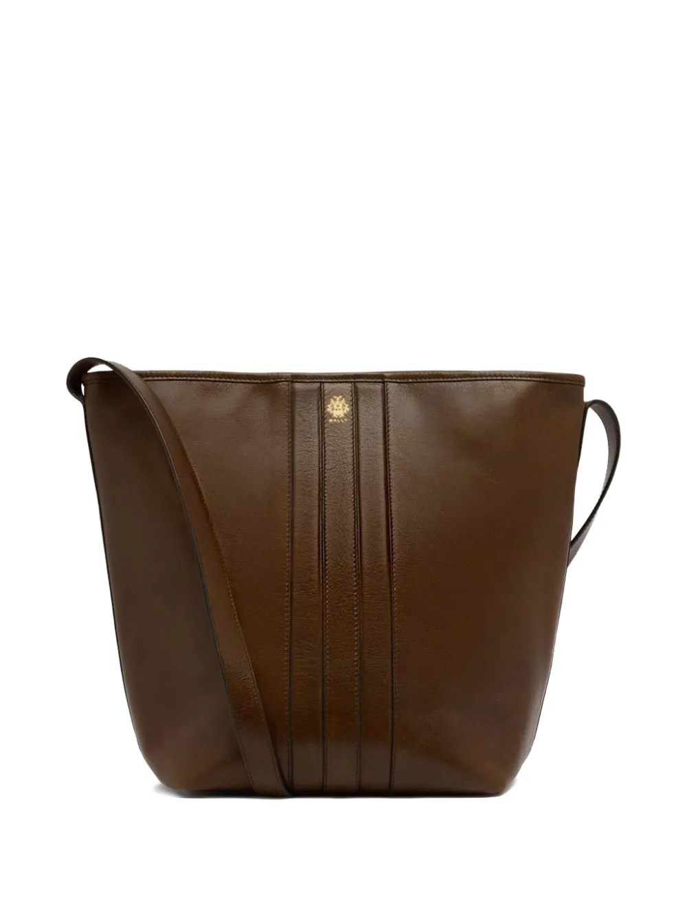 Bally leather shoulder bag - Bruin