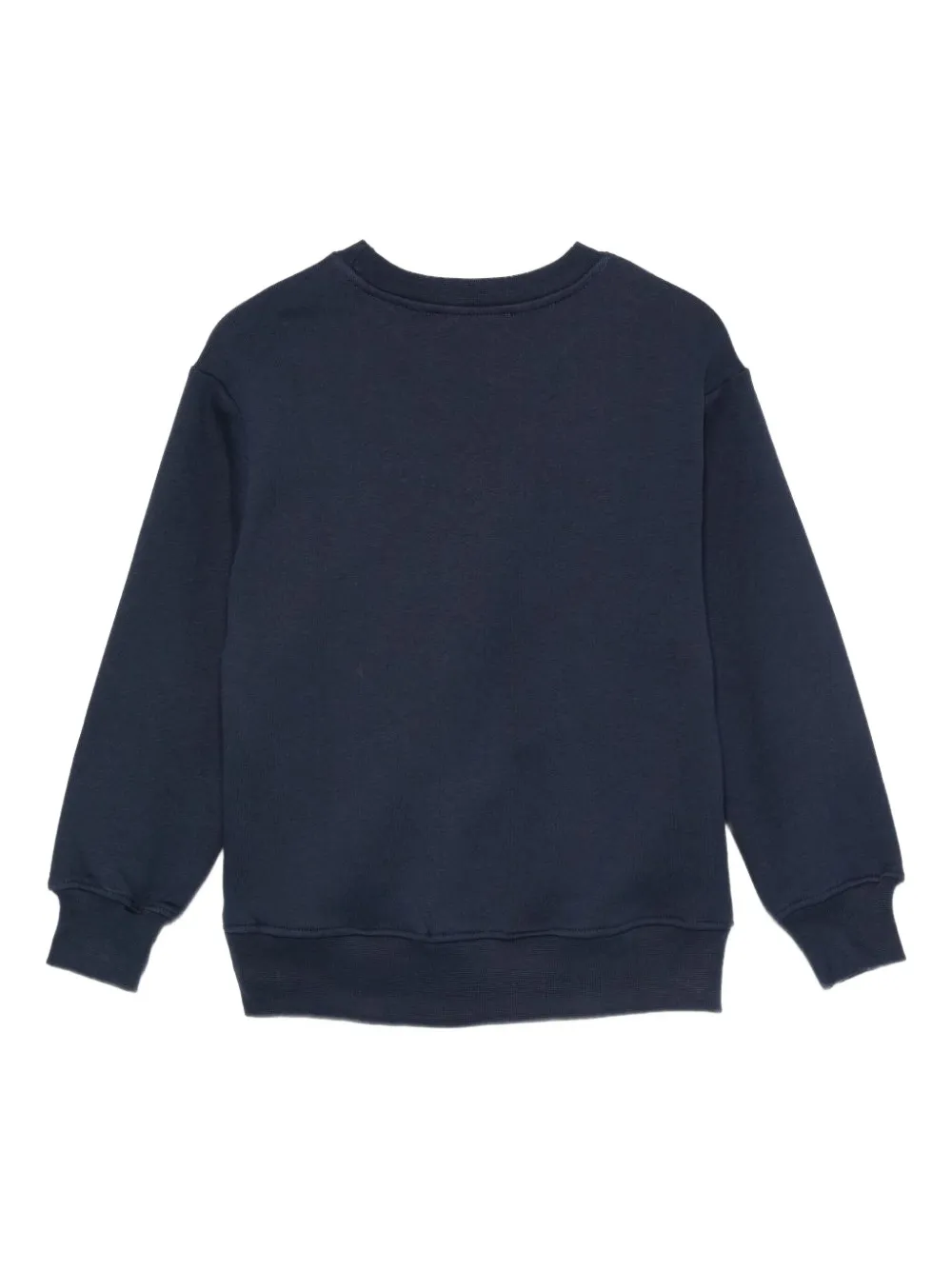 Msgm Logo-detail Sweatshirt In Blue