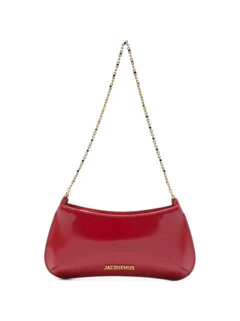 Jacquemus Le Petit Bisou chain-strap shoulder bag