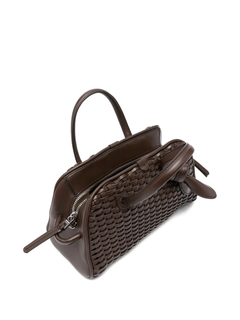 Jacquemus Kleine Turismo shopper Bruin