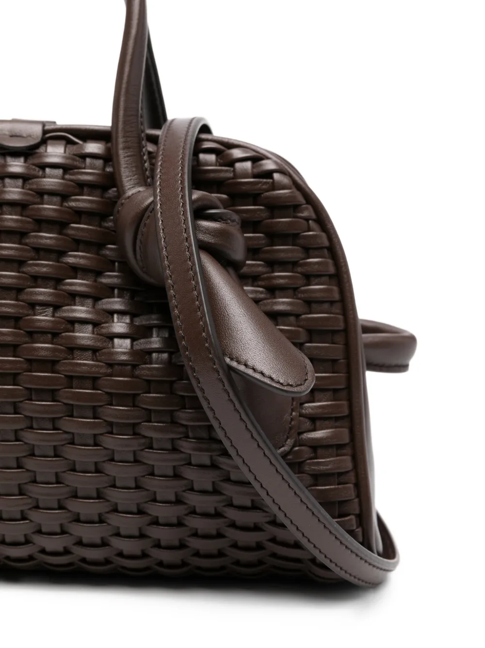 Jacquemus Kleine Turismo shopper Bruin