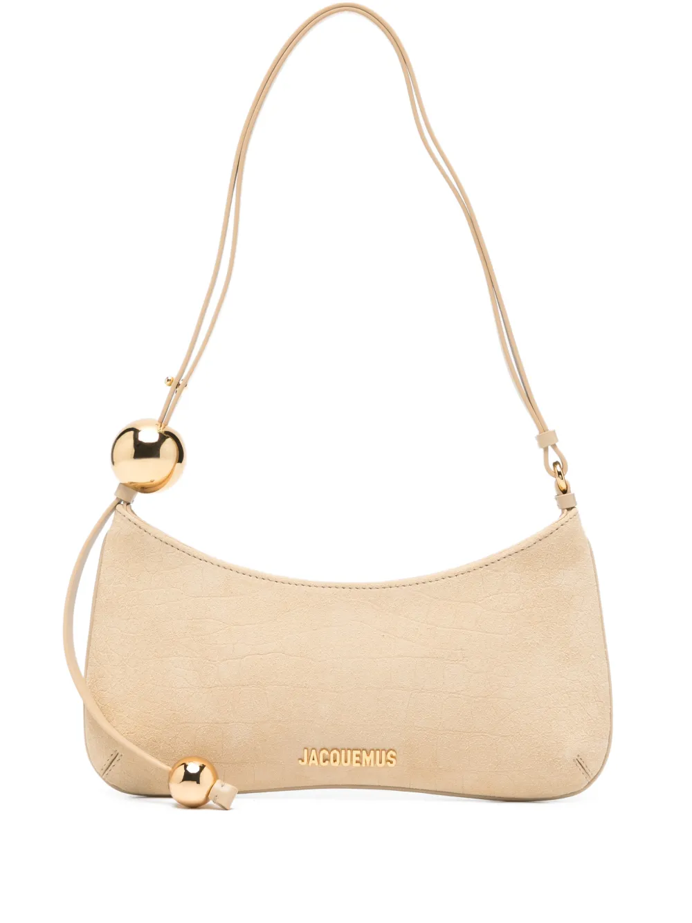 Jacquemus Le Bisou Perle shoulder bag - Toni neutri