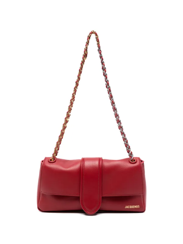 Jacquemus Bambino Chaîne Bag in Red