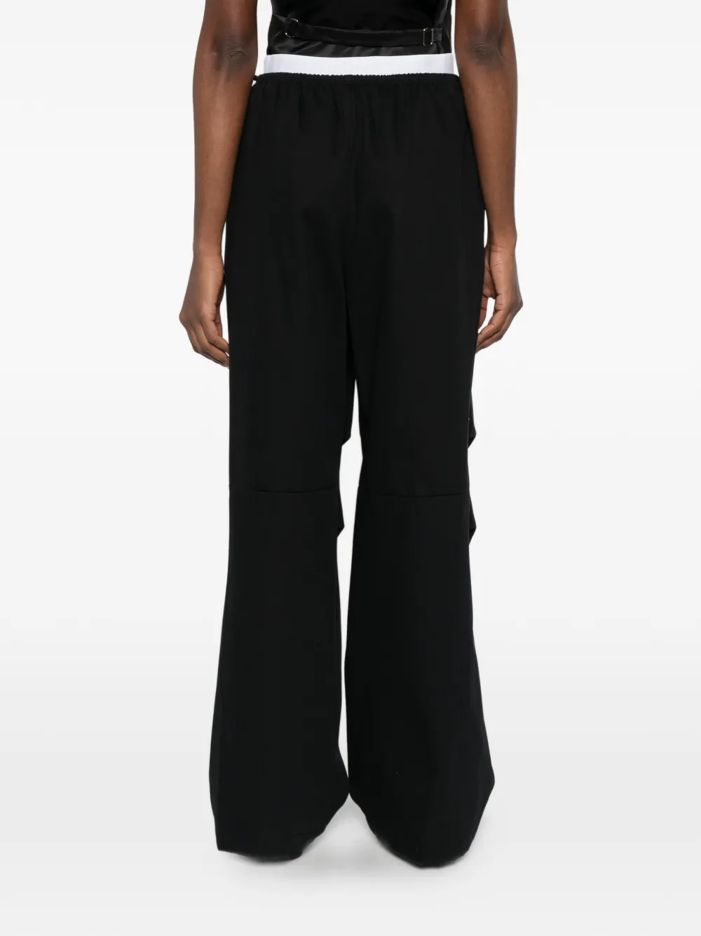Alexander Wang ロゴ エラスティック パンツ | ブラック | FARFETCH JP