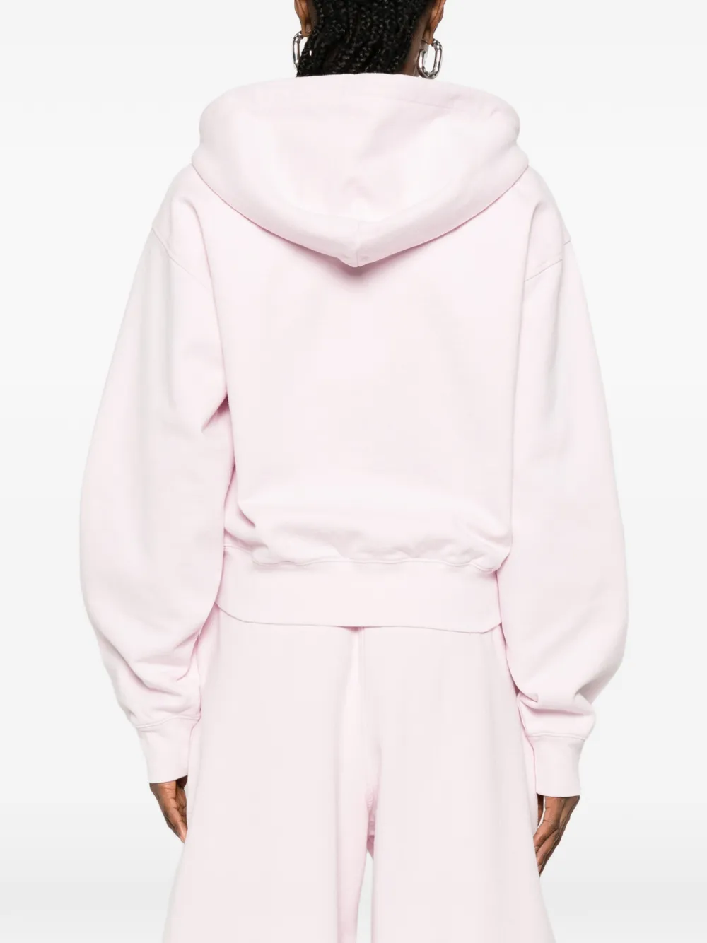 Alexander Wang ジップアップ パーカー | ピンク | FARFETCH JP