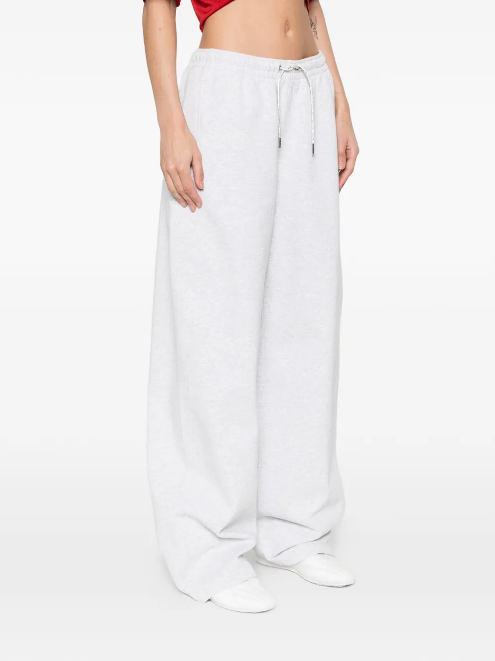 Alexander Wang Trainingsbroek met stras-details Grijs