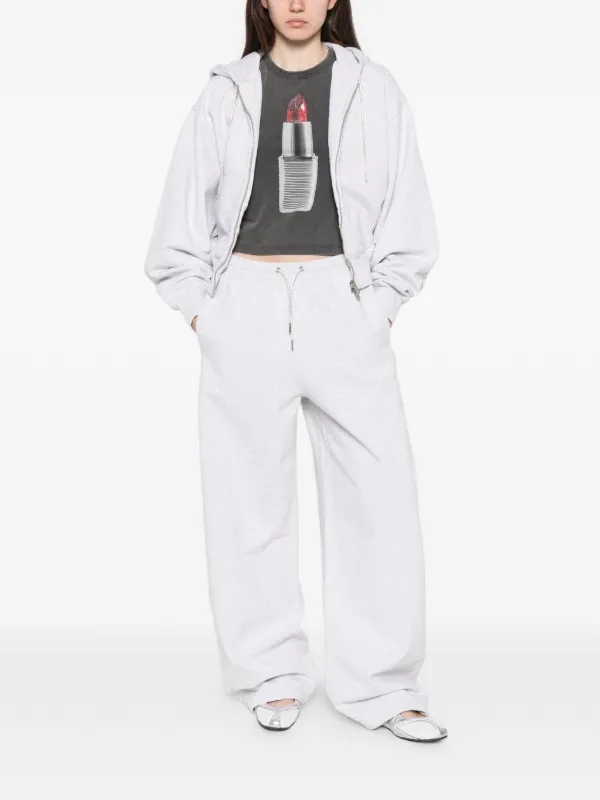 Alexander Wang ジップアップ パーカー | グレー | FARFETCH JP